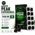 Magiccann Peak Men Vitality Gummies | 5400mg | 540mg Active Ingredients Per Gummy | For Peak Performance